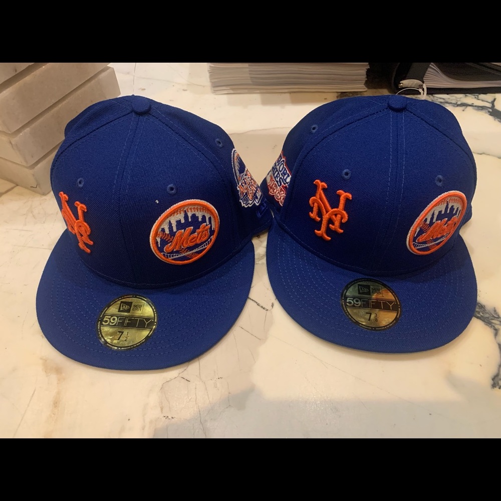 New Era: Mets Patch Pride fitted cap.
